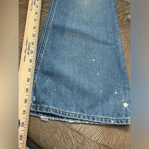 Hollister‎ Distressed Light Washed Bootcut Jeans Size 5L - Picture 9 of 10